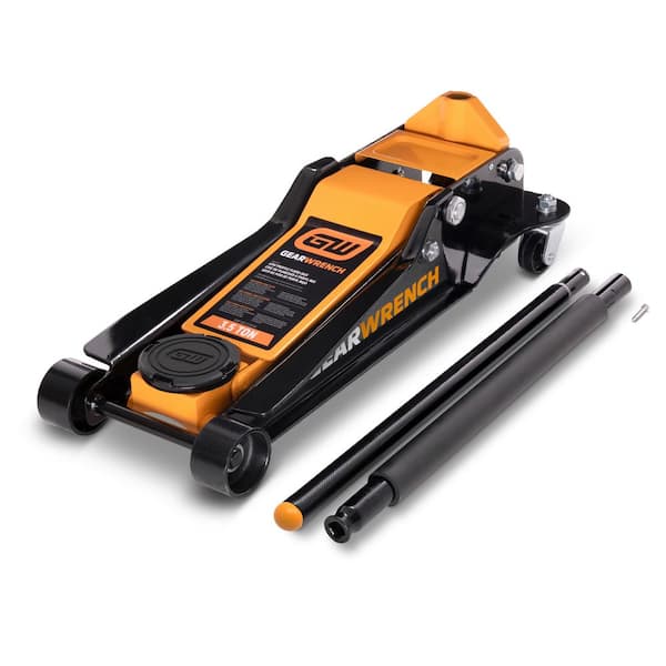 GEARWRENCH 3 1 2 Ton Low Profile Floor Jack with Dual Piston Quick