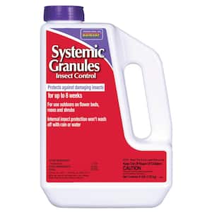 Systemic Insect Control, 4 lb Granules, Rain Fast Long Lasting Insecticide for Outdoor Gardening