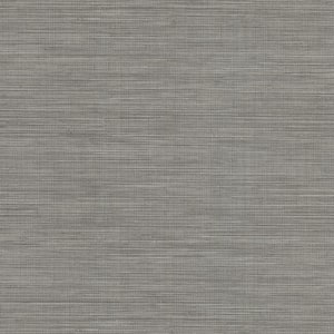 Winn Grey Faux Grasscloth Wallpaper