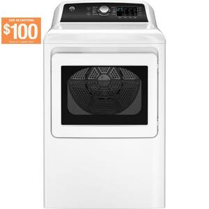 7.4 cu. ft. Vented Sensor Dry Electric Dryer in White