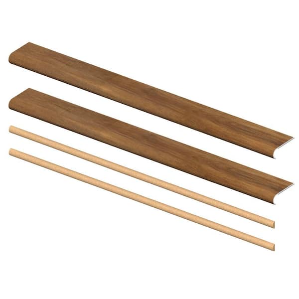 Butler Hkry 6.5 mm x 46 in. x 5 in. Exact Match Round Nose Open Stair Return/Landing Kit (2-Pack)