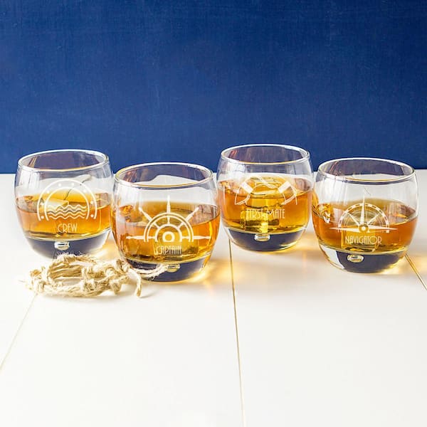 Cathys Concepts Personalized Heavy Based Whiskey Glasses Letter U Cathy's Concepts 1116-4-U Set of 4 Cathys Concepts Personalized Heavy Based Whiskey Glasses Letter U Cathy's Concepts 1116-4-U Set of 4