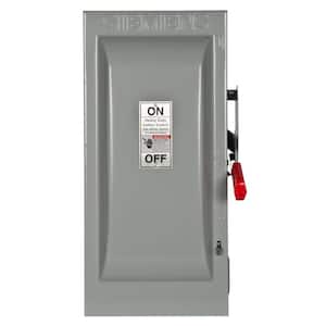 Heavy Duty 100 Amp 600-Volt 3-Pole Indoor Non-Fusible Safety Switch