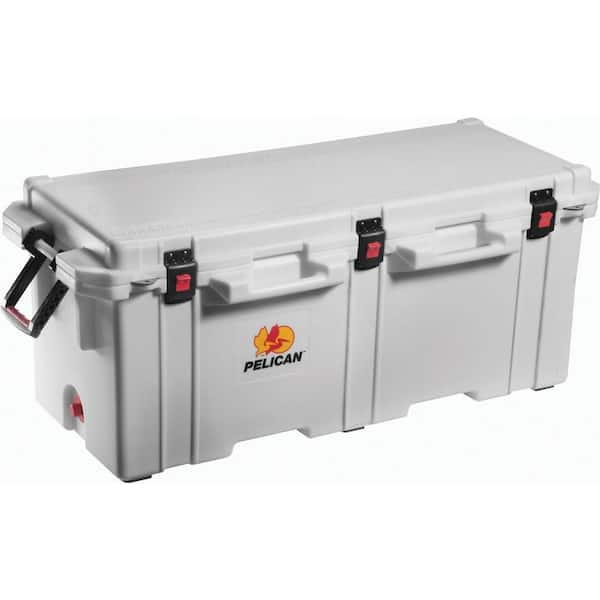 Pelican Tailgater Cooler, Wheeled, 55 Qt. - White