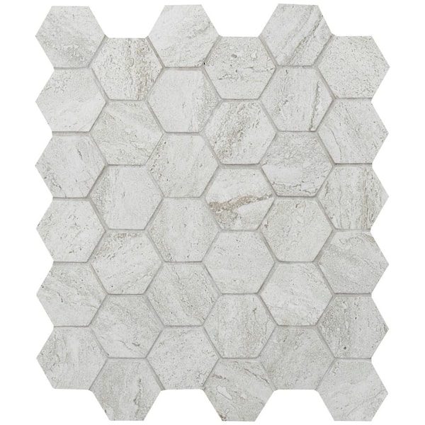 Mosaic Kit: 6 Boards (2ea), Mesh, Glue, B&W Grout - Mosaic Tile Mania