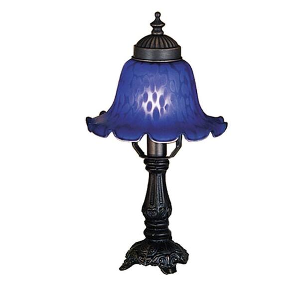 Illumine 1 Light Bell Blue Accent Lamp