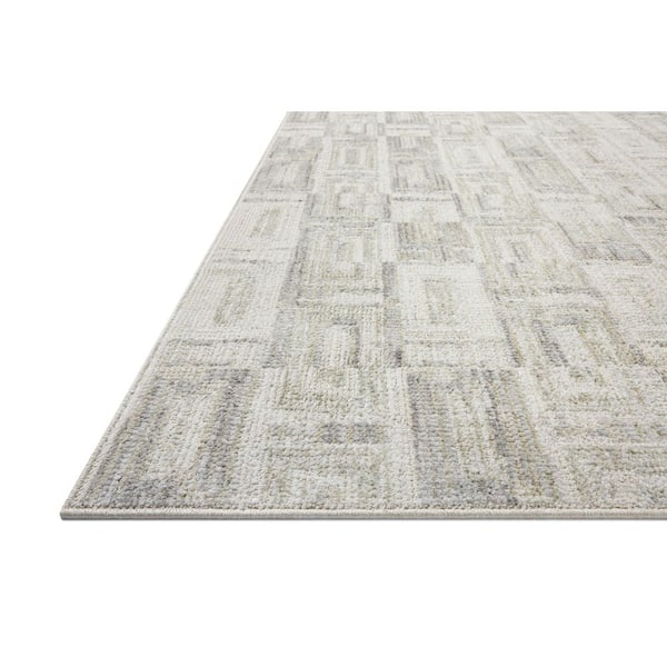 Roxie Bone/Sage 11 ft. 6 in x 15 ft. Contemporary Area Rug