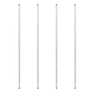 1/2 in. x 3.5 ft. Galvanized Steel Pipe (4-Pack)