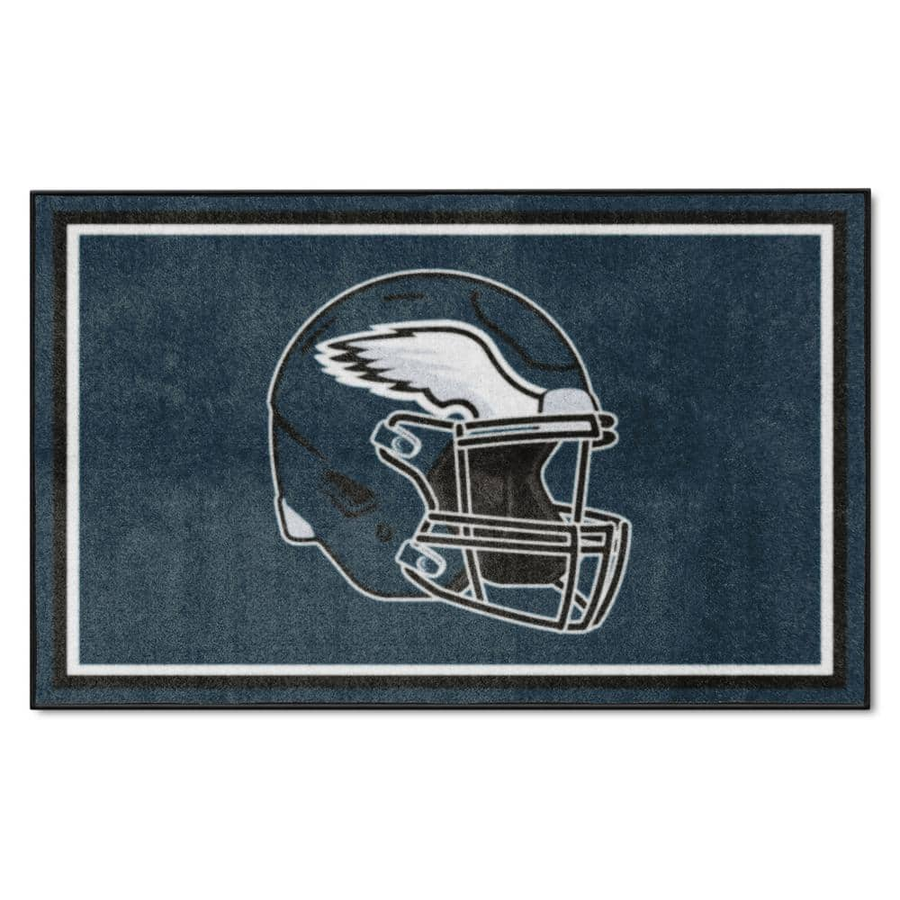 Officially Licensed NFL Philadelphia Eagles Vintage Logo Football Rug