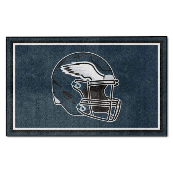 Fanmats Philadelphia Eagles 6 ft. x 10 ft. Plush Area Rug