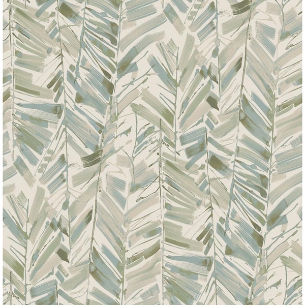 Tommy Bahama Chillin Out Sea Spray Coastal Vinyl Peel and Stick Wallpaper Roll (Covers 30.75 sq. ft.)