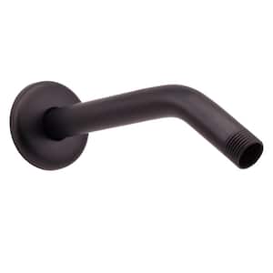 1/2 in. IPS x 8 in. Shower Arm with Flange, Oil Rubbed Bronze