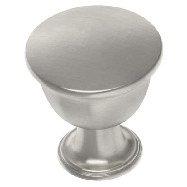 Liberty Foundations 11/16 in. (18 mm) Satin Nickel Round Cabinet Knob