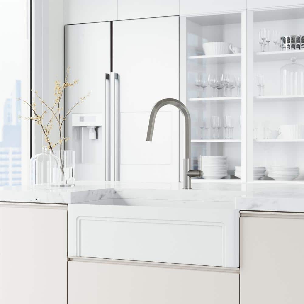 Hart 18" Stainless Steel Pull-Down Kitchen Faucet