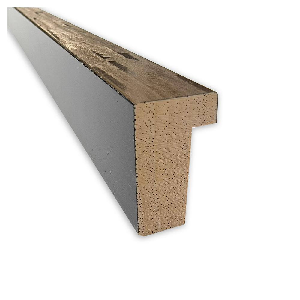 Amanti Art Imprint Light Bronze Wood Picture Frame Opening Size 11x14 in.