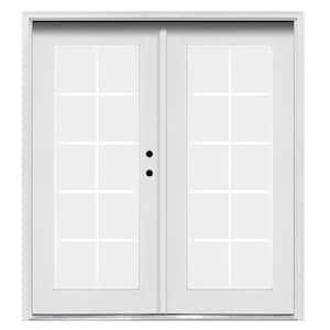 MP Doors 72 in. x 80 in. White Universal Inswing Premium