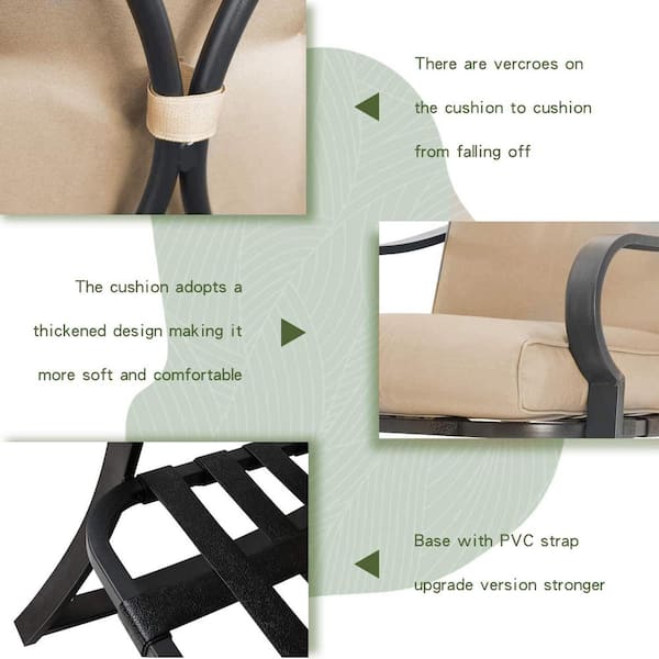 Black Sheet Metal CUSHION SEATS FOR DRIVER SEAT, 10 Set Per Carton