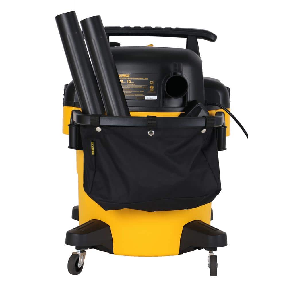 DeWalt 12 Gallon Yellow Poly Wet/Dry Shop Vacuum