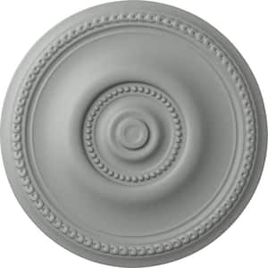 20-5/8" x 1-3/8" Raynor Urethane Ceiling Medallion (Fits Canopies upto 6"), Primed White
