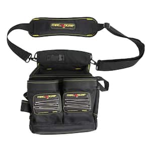 20-Pocket Magnetic Electrician's Tool Pouch with Shoulder Strap