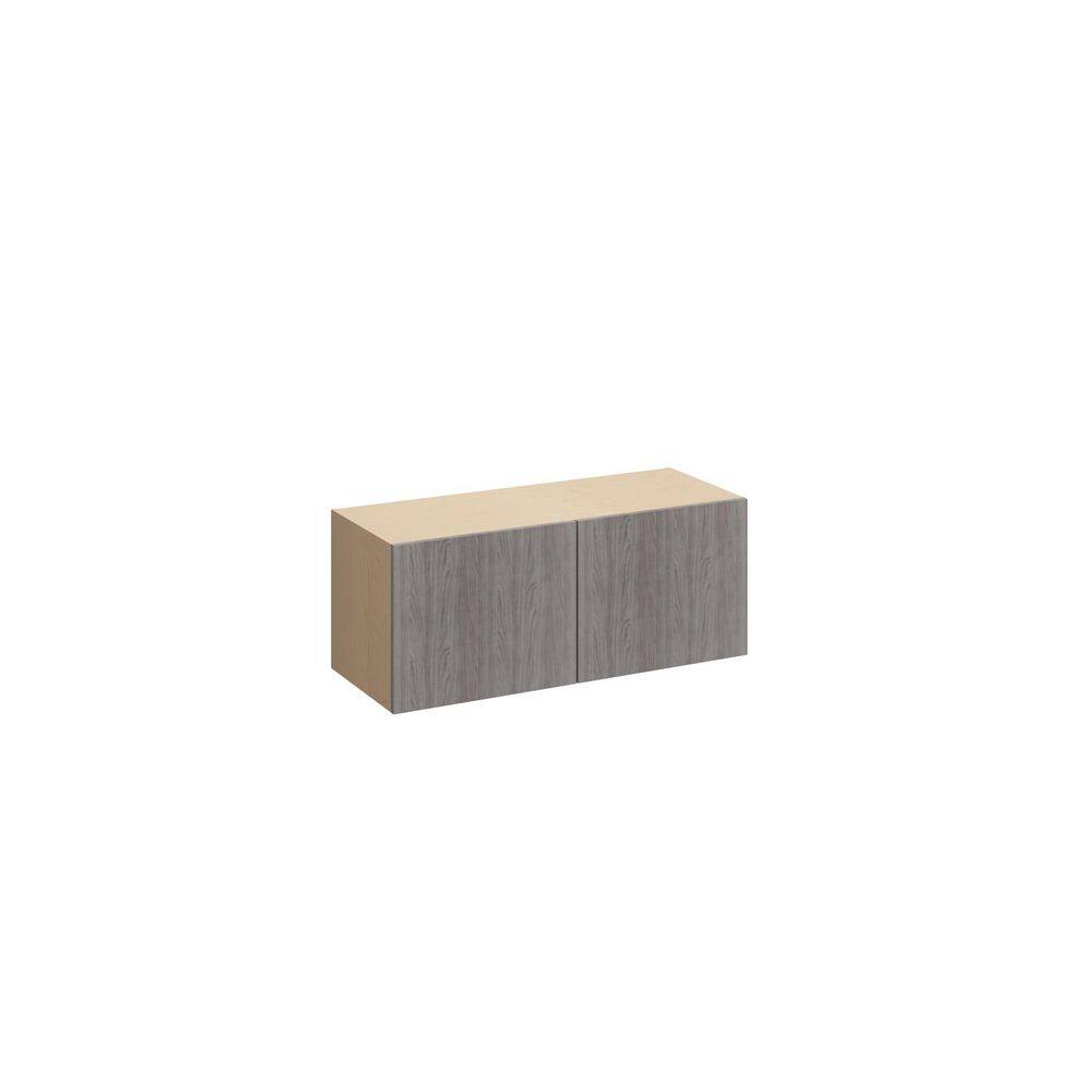 Saratoga Slab 33 in. W x 12 in. H x 12 in. D in Greywood Plywood Assembled 