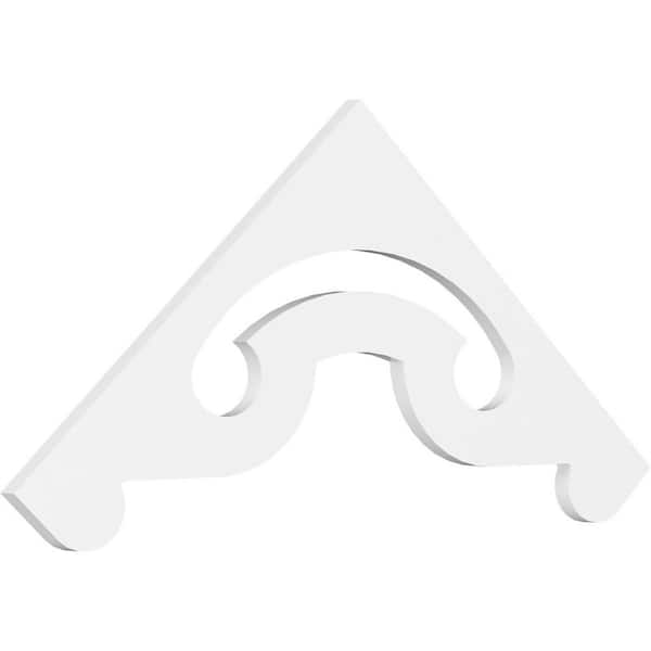 Ekena Millwork Northwest 1 in. D x 20 in. W x 48 in. L Signature Urethane Gable Pediment