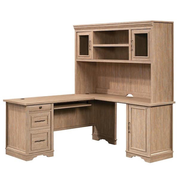 Reviews for SAUDER Rollingwood Country 65.984 in. L-Shape Brushed Oak ...