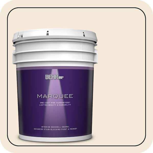 BEHR MARQUEE 5 gal. Home Decorators Collection #HDC-CL-17 Ceylon Cream Eggshell Enamel Interior Paint & Primer