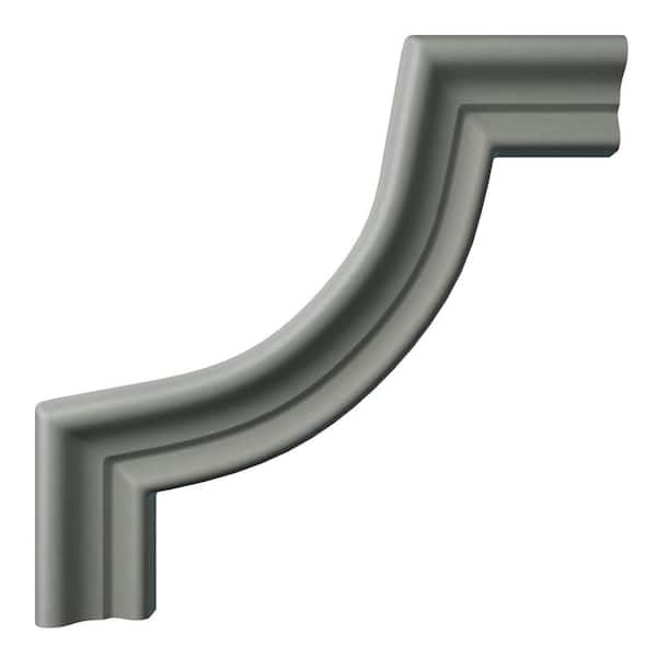 Ekena Millwork 3.125 in. D x 3.125 in. W x 0.5 in. L Primed Polyurethane Panel Moulding