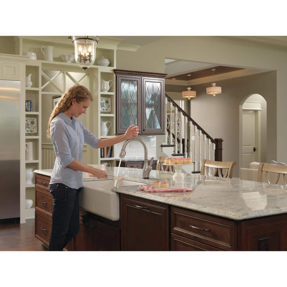 Stainless Steel Pull-Down Sprayer Kitchen Faucet with Touch Control