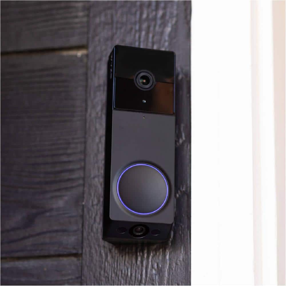 Wireless Duo Cam Video Doorbell (with Chime), Battery Powered, 2K Full HD Video, 2 Cameras, 2-Way Audio, Night Vision