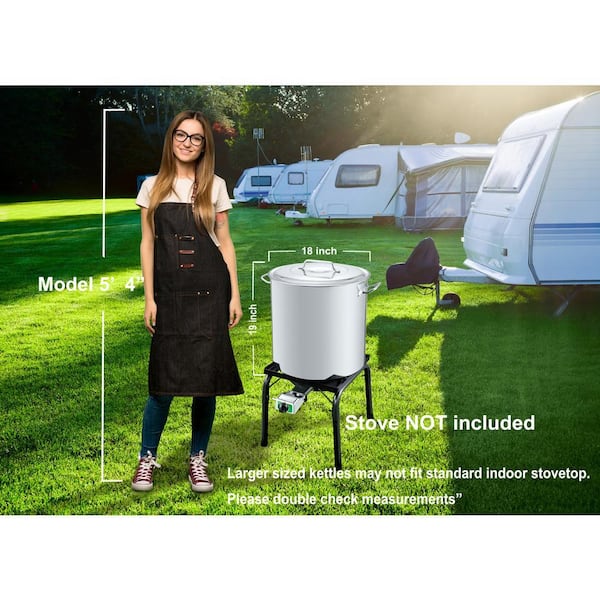 Concord 80 qt. Stainless Steel Stock Pot NS4548S - The Home Depot