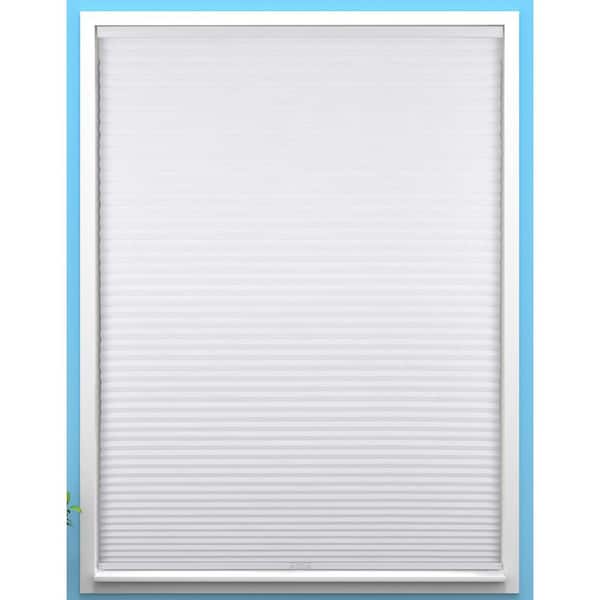 Arlo Blinds White Cordless Top Down Bottom Up Deluxe Room Darkening Polyester Cellular Shade 27.5 in. W x 72 in. L