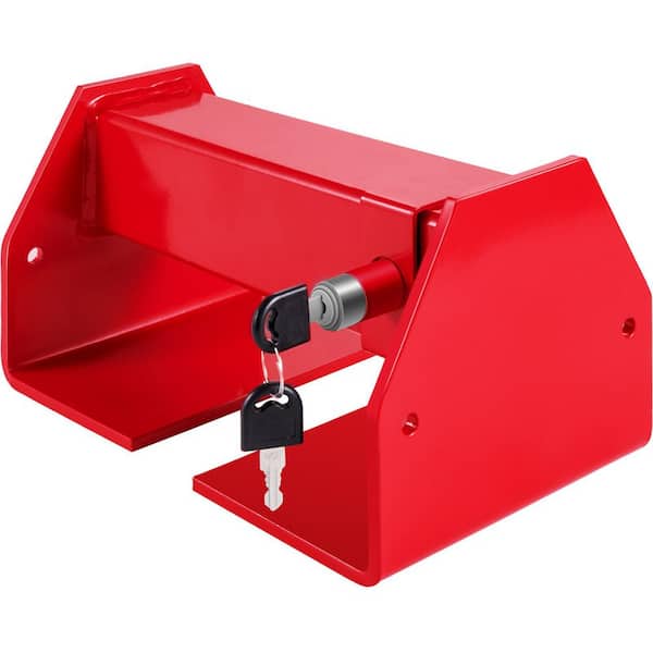 SKYSHALO Cargo Container Lock 9.84 in. -17.32 in. Locking Distance Semi Truck Door Locks with 2 Keys Shipping Container