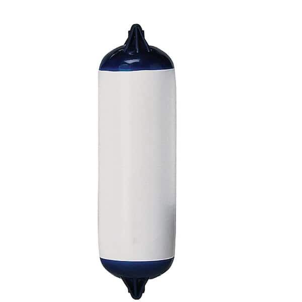 Polyform F Series 6 in. x 24 in. Twin Eye Fender, White