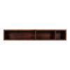 Kate and Laurel Hutton Pocket Shelf Wall Organizer, 26 x 5 x 4, Walnut  Brown, Decorative Transitional Mail Holder with Storage – kateandlaurel