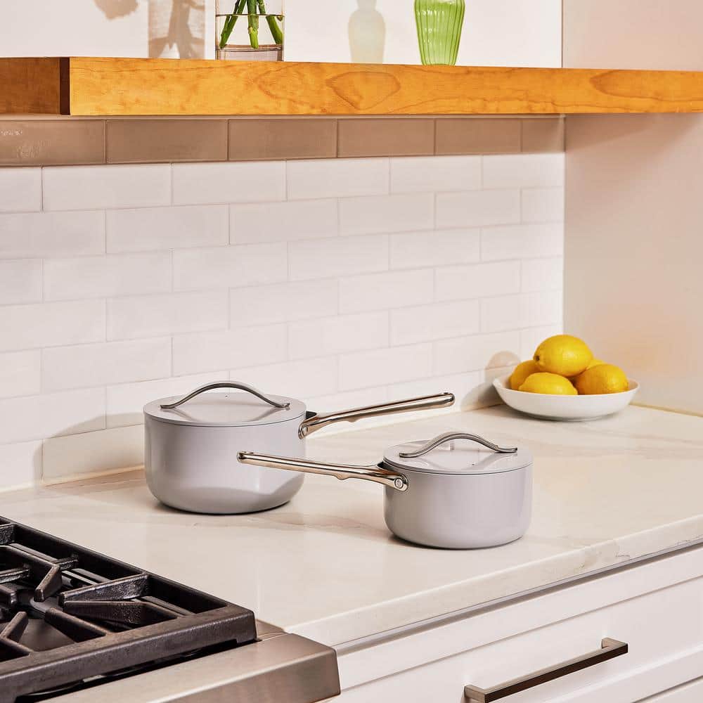 Perracotta Aluminum Non-Stick Saucier with Stainless Steel Handle