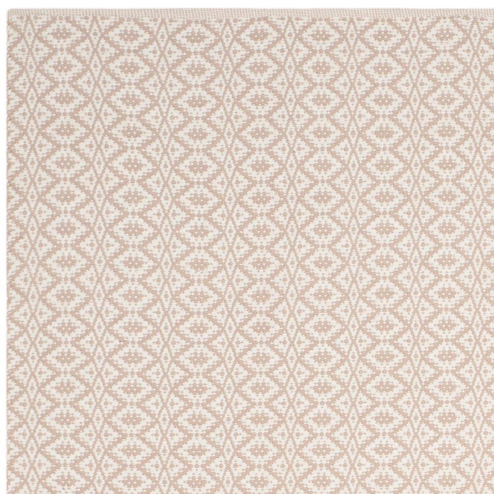 Coastal Charm Ivory Cotton 8' x 10' Hand-Woven Area Rug