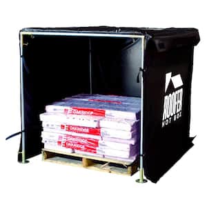 Roofers Hot Box Portable Job-Site Heater, Heat Shingles in Cold Weather, Heat Equipment, Adhesive & Tools