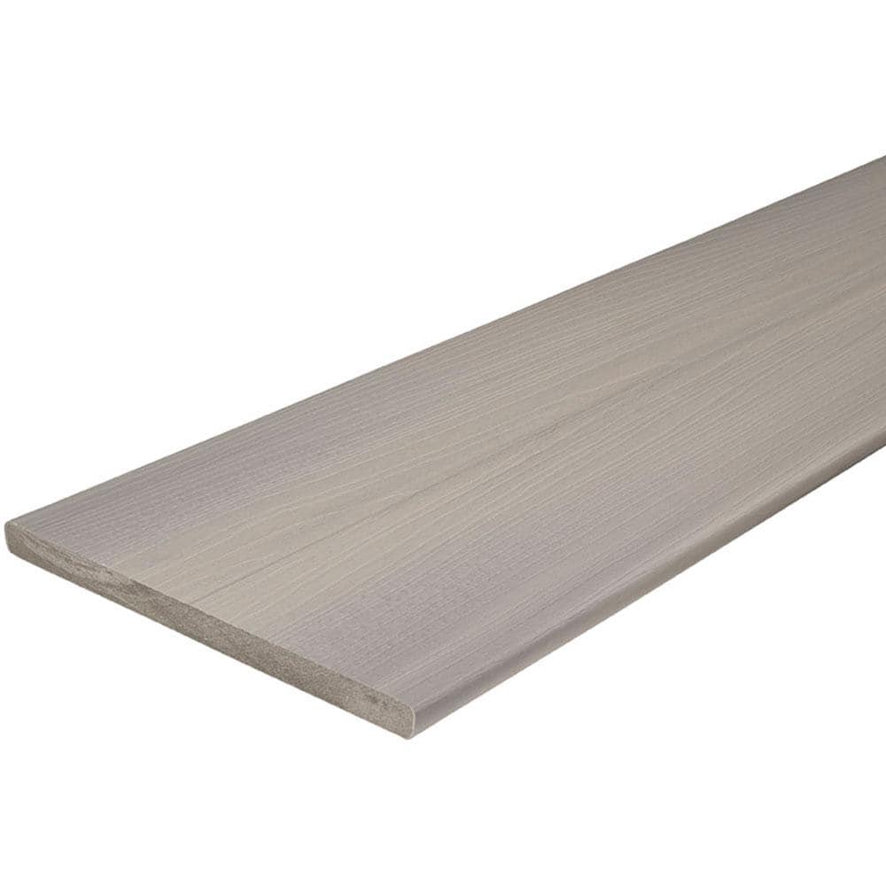 ArmorGuard 3/4 in. x 11-1/4 in. x 12 ft. Seaside Gray Capped Composite Fasc