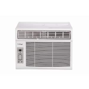 12,000 BTU 115V Window Air Conditioner Cools 550 Sq. Ft. with Dehumidifier and Remote Control in White