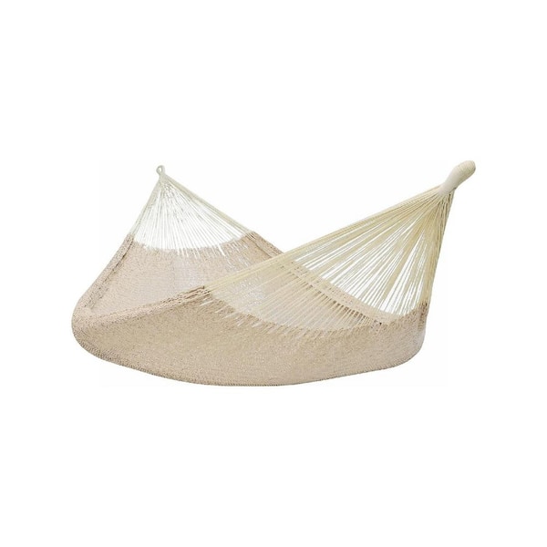 13 ft. Portable Hammock Bed Double Hammock for Outside in Beige