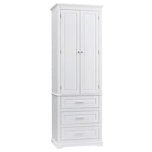 SAUDER Cottage Road Soft White Storage Cabinet 423509 - The Home Depot