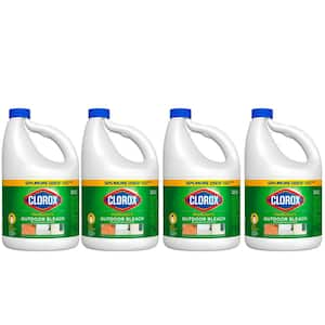 Clorox 81 oz. Concentrated Regular Disinfecting Liquid Bleach Cleaner  (6-Pack) C-311934849-6 - The Home Depot