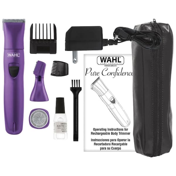 Wahl Pure Confidence Ladies Rechargeable Trimmer Purple