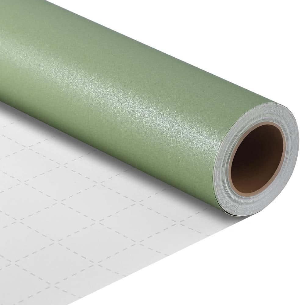 Sage Green Wrapping Paper Roll 17 in. X 33 ft Elegant Design Thick Durable for Wedding Baby Shower Birthday Holiday price history on PriceWatchPro