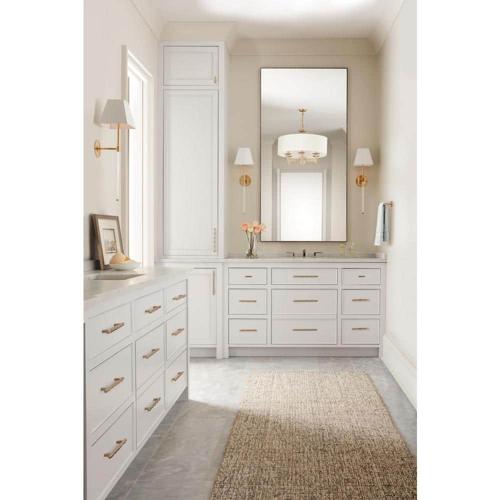Golden Champagne Modern Zinc Bar Cabinet Pull