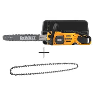 60V MAX 20in. Brushless Battery Powered Chainsaw (Tool Only) with 20in. Chainsaw Chain (68 Link)