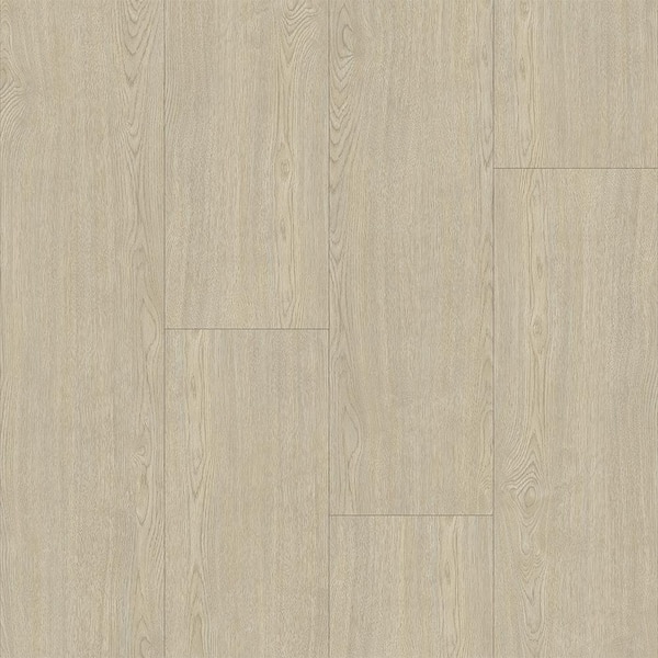 Unbranded Ivory Oak 20 MIL x 9 in. W x 48 in. L Loose Lay Waterproof Luxury Vinyl Plank Flooring (24 sq. ft./case)