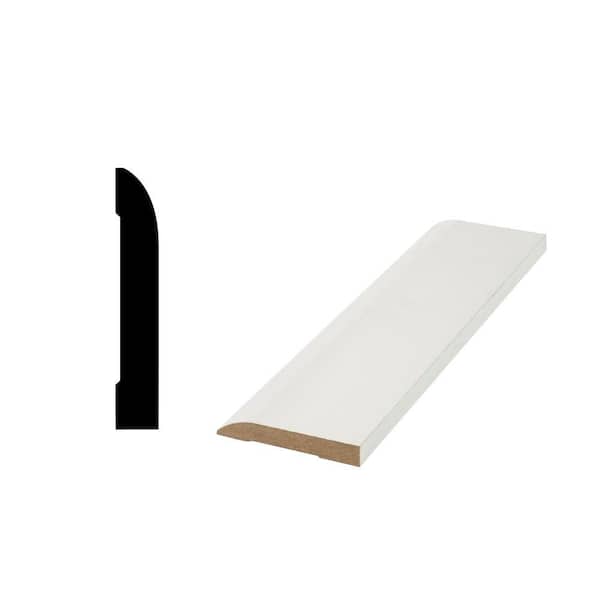 Woodgrain Millwork LWM 713 - 15/32 in. x 3-1/4 in. Primed MDF Base Moulding